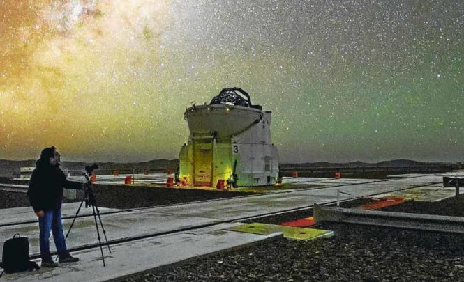 astrónomos en Chile